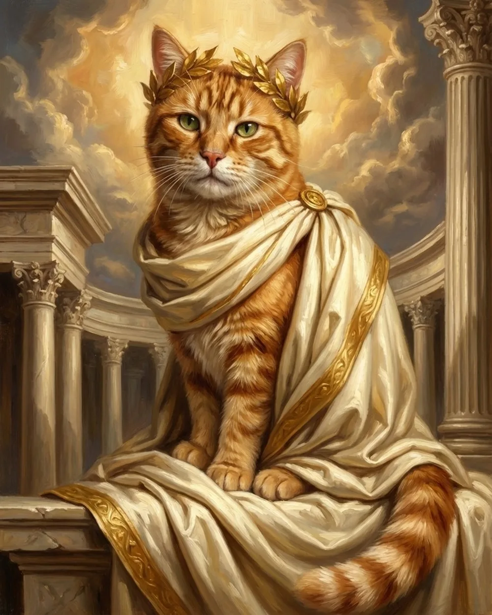 Cat King portrait